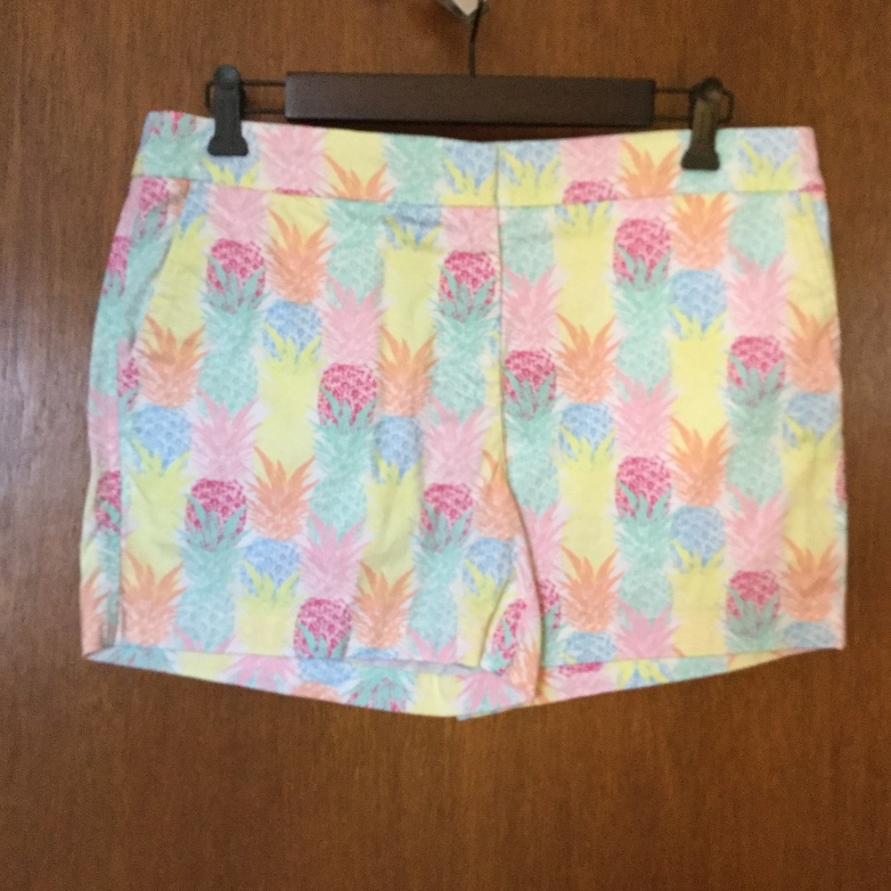 Cynthia Rowley pineapple shorts
